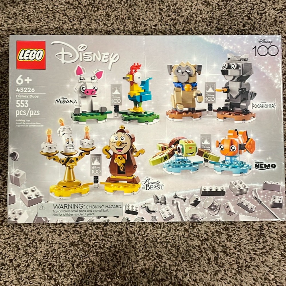 NWT Disney Lego Set